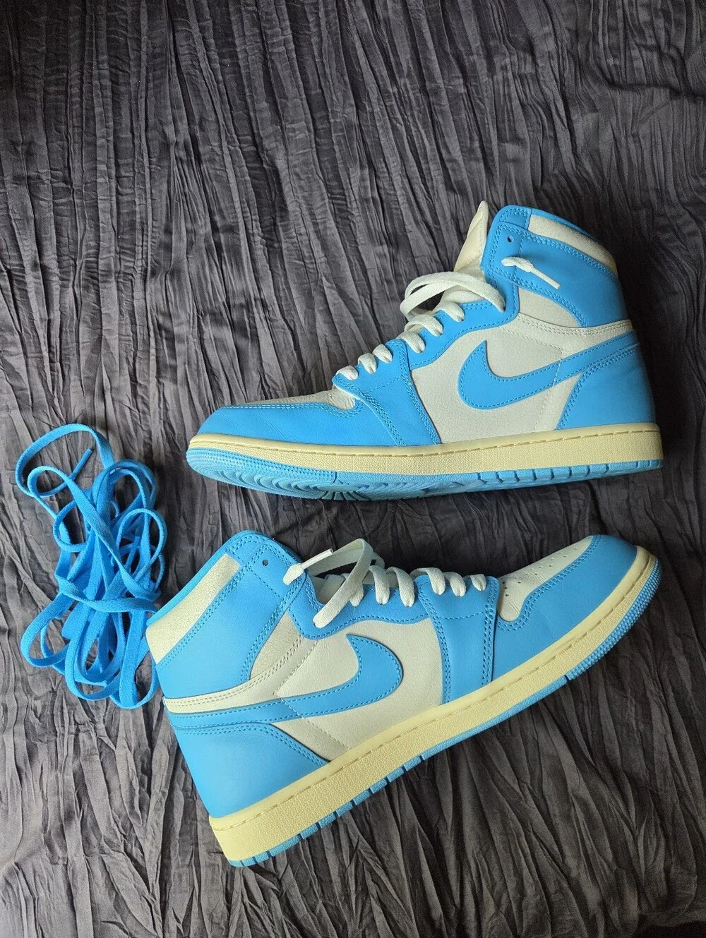 Reimagined Jordan 1 UNC's